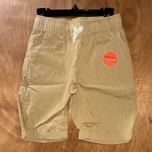 Boys Pull-on Khaki Shorts